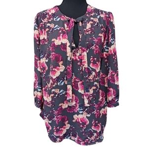 TORRID Tie Neck Georgette Blouse